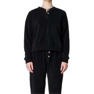 Donni Terry Henley sweatsuit in black